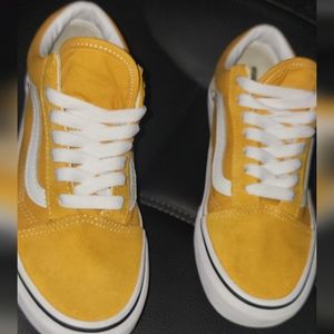 Used gold vans unisex